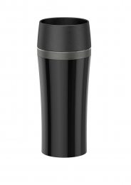 Emsa TRAVEL MUG FUN Isolierbecher Thermosbecher Reisebecher 0,36L Schwarz/Anthrazit