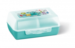 Emsa VARIABOLO Brotbox Vesperbox Pausenbox Clipbox Monster 16x11x7 Trennwand