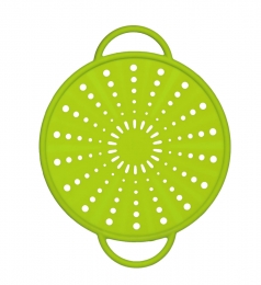 Emsa SMART KITCHEN Silikon Spritzschutz 21 cm, grün
