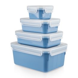 EMSA CLIP & CLOSE FRISCHHALTEDOSENSET COLOR EDITION 4-teilig (0,20 / 0,55 / 0,80 / 2,20 L)