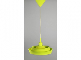 Smartwares Silikon-Hängeleuchte Silly, individuell formbar, grün