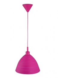 Smartwares Silikon-Hängeleuchte Silly, individuell formbar, rosa