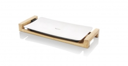 Tischgrill Pure 2500 Watt Petra TG 31.00 Elektrogrill Grillplatte Bratplatte Bambus