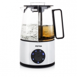 Petra Wasserkocher Teekocher mit Induktion sehr sparsam mit Warmhaltefunktion Teebereiter