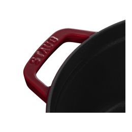 Staub La Cocotte Töpfe und Pfannen Cocotte, 28 cm | Bordeaux | rund | Gusseisen