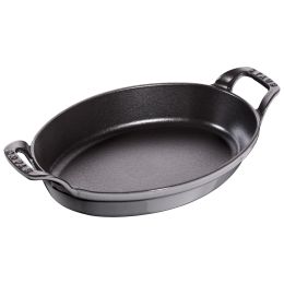 Staub Auflaufform Ofenform, 24 x 17.145 cm Gusseisen Graphit-Grau