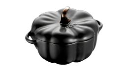 Staub Ceramique Cocotte, 12 cm | Schwarz | Kürbis | Keramik