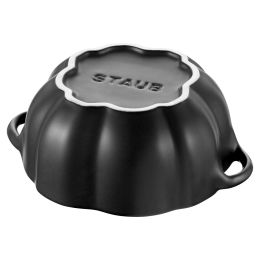 Staub Ceramique Cocotte, 12 cm | Schwarz | Kürbis | Keramik