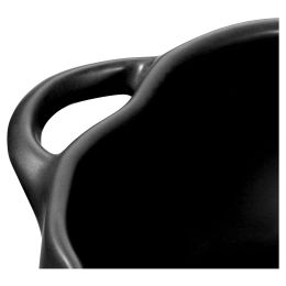 Staub Ceramique Cocotte, 12 cm | Schwarz | Kürbis | Keramik