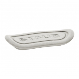 Staub Dining Line Messerablage Set, 4-tlg | Weisser Trüffel | oval | Keramik