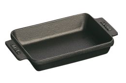 Staub 6er Set Mini-Auflaufform 15 x 11cm, 0,25L schwarz