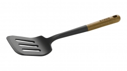 STAUB Pfannenwender, 31 cm schwarz, Silikon Küchenhelfer