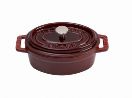 Staub Cocotte Bräter 29 cm grenadinerot oval