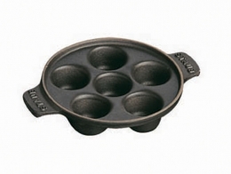 Staub Schneckenpfanne 14 cm schwarz