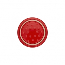 Staub Keramik Dessertschale Auflaufform Mini Cocotte, rund Kirsch-Rot 10 cm