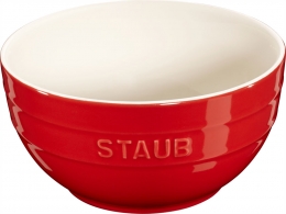 Staub Keramik Schale Schüssel Desertschale, groß kirsche 17 cm Ceramic