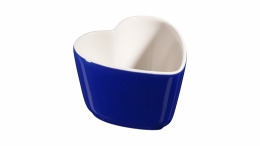 Staub Keramik XS 2er Set Mini Förmchen Ramekin Dessertschale Dunkelblau 8 cm