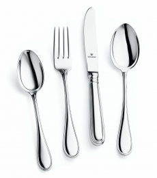 Kinderbesteck 4-tlg.180g Royalversilberung Schwedisch Faden
