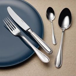 Wilkens Besteck-Set Schwedisch Faden 60-tlg.18/10 Edelstahl Menübesteck