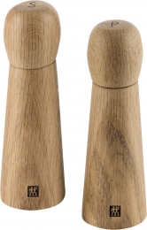 Zwilling Spices Sett Salzmühle und Pfeffermühle Edlem Holz Gewürzmühle Mühle