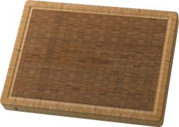 ZWILLING Schneidbrett 42 cm x 31 cm, geöltem Bambus Beidseitig verwendbar