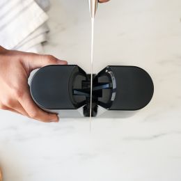 ZWILLING Schärfstab für V-Edge Messerschärfer Keramik Schleifstein fein weiss Körnung ~ F 1000