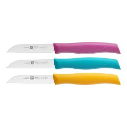 ZWILLING Küchenmesser TWIN Grip Messerset 3-tlg, Gemischte Farben korrosionsbeständig
