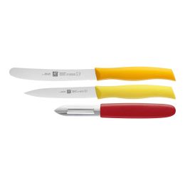ZWILLING TWIN Grip Messerset 3-tlg, gemischte Farben Rostfreier Spezialstahl