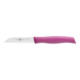 ZWILLING TWIN Grip Gemüsemesser 8 cm, Pink Edelstahl eisgehärtete Klinge