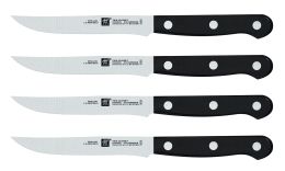 ZWILLING TWIN Gourmet Steakmesserset,Messer 4-tlg eisgehärtete Klinge