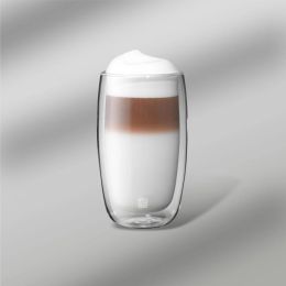 ZWILLING Sorrento Latte Macchiato Glasset, 350 ml / 2-tlg hochwertiges Borosilikatglas