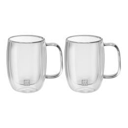 ZWILLING Sorrento Plus Espressoglasset, 140 ml / 2-tlg hochwertiges Borosilikatglas