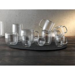ZWILLING Sorrento Plus Cappuccinoglasset, 450 ml / 2-tlg hochwertiges Borosilikatglas