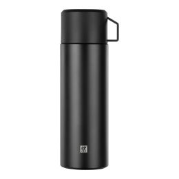 ZWILLING Thermo Isolierflasche, 1 l Schwarz Schwarz