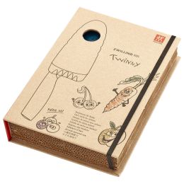 ZWILLING TWINNY Kinderkochmesser 10 cm, Blau Edelstahl ab 3 Jahren geeignet