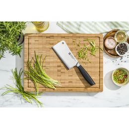 ZWILLING All * Star Hackmesser 15 cm, Silber Kochmesser Küchenmesser 15 cm, Silber