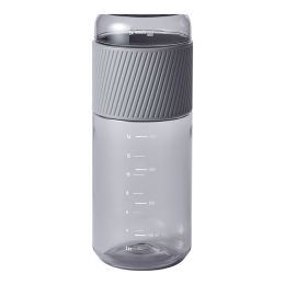 ZWILLING Bottle Trinkgläser Trinkflasche, 680 ml Tritan Grau