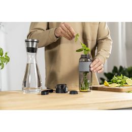 ZWILLING Bottle Trinkgläser Trinkflasche, 680 ml Tritan Grau