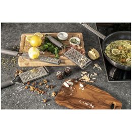 ZWILLING Pro Küchenhelfer Reibe, 34 cm Grau Fein