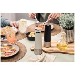 ZWILLING Spices Gewürze und Mühlen Gewürzmühlen Set Schwarz und Weiss