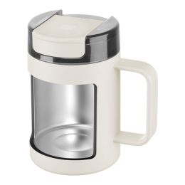 ZWILLING Thermo plus Isolierbecher Thermobecher, 380 ml Edelstahl Cream