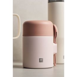 ZWILLING Thermo Plus Speisebehälter, 600 ml Edelstahl Pink