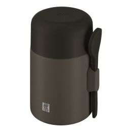 ZWILLING Thermo Plus Speisebehälter, 600 ml Edelstahl Chocolate