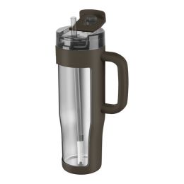 ZWILLING Thermo Plus Thermobecher mit Strohhalm, 900 ml Edelstahl Pink