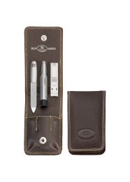 Zwilling Twinox Emblem brown Taschenetui, 3-tlg.