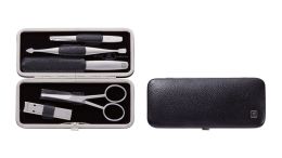 Zwilling Rahmen-Etui, 5tlg. Manicure TWINOX Etui hochwertigem Leder