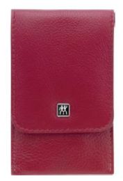 Zwillling ClassicInox Manicure Etui 4tlg.Taschenetui + Multitool/Taschenmesser rot