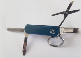 Zwillling ClassicInox Manicure Etui 4tlg.Taschenetui + Multitool/Taschenmesser petrol