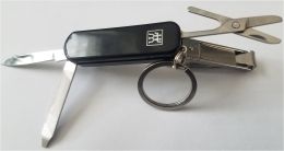 Zwillling Twinox Manicure Etui 4tlg.Taschenetui + Multitool/Taschenmesser schwarz